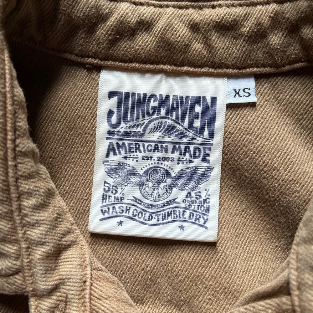 Jungmaven Phinney Twill Shirt - Coyote / XS - Picture 2 of 8